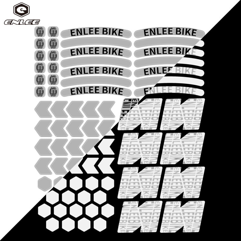 ENLEE Reflective Tape Sticker Multifunctional Bicycle Reflective Stickers for Night Cycling RS2401 - Tampa Home & Garden Store