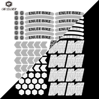 ENLEE Reflective Tape Sticker Multifunctional Bicycle Reflective Stickers for Night Cycling RS2401 - Tampa Home & Garden Store