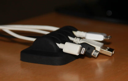 ENVISIONED Cable Organizer – Keep Your Desk Tidy and Cables Within Reach - Tampa Home & Garden Store