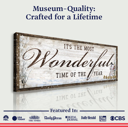 Canvas crafting sign Tailored Canvases rustic wood design on Tampa Home & Garden Store