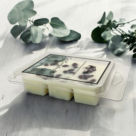 Cool Eucalyptus Mint Crystal-Enhanced Premium Coconut-Soy Wax Melts - Tampa Home & Garden Store