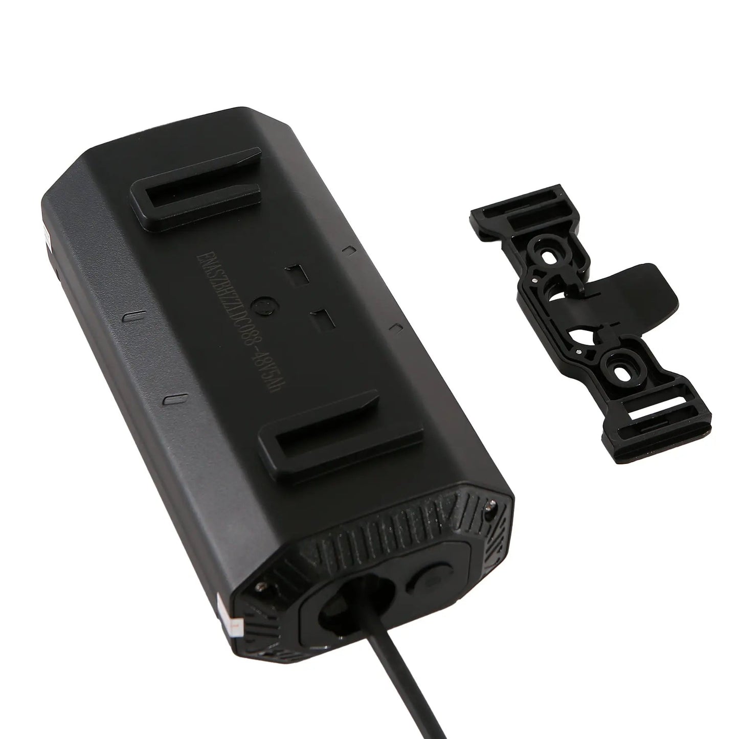 EUNORAU 48V5Ah secondary ebike battery with Type-C port, black battery pack and mounting clip on Tampa Home & Garden Store