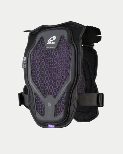 EVS Evolution Youth Chest Protector by EVS Sports, purple mesh panels, black shell on Tampa Home & Garden Store