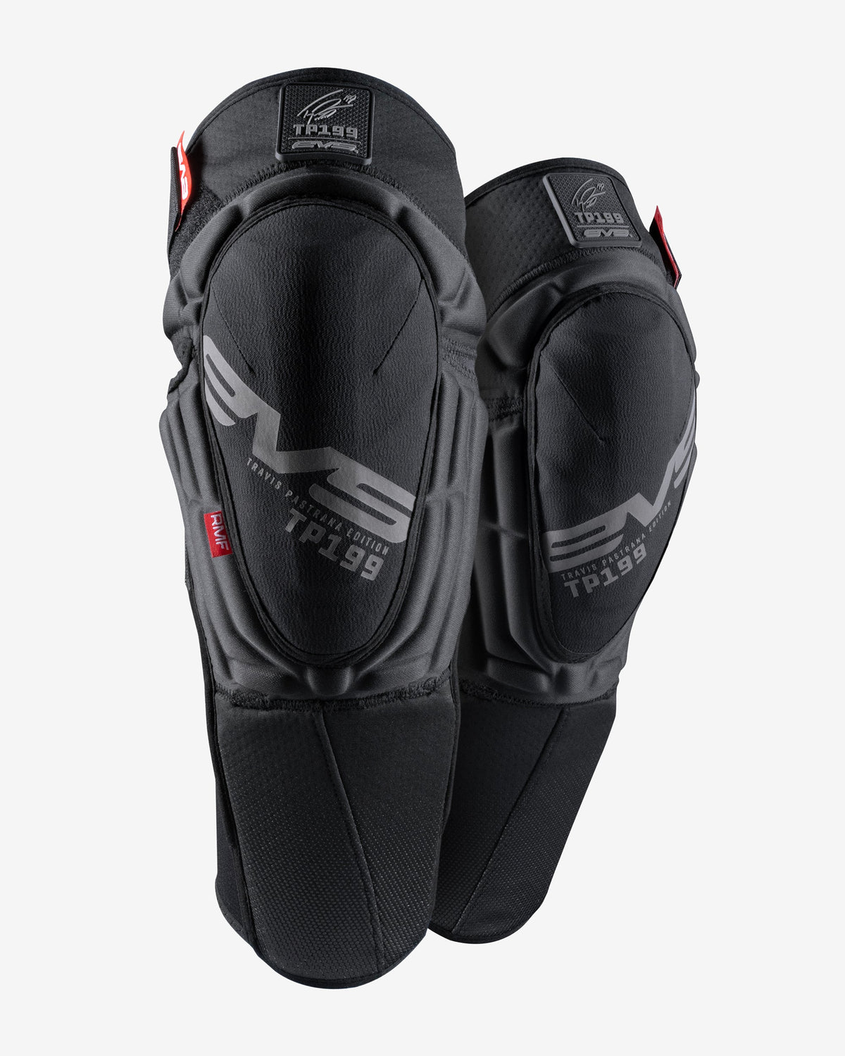 TP199 Blackout Knee Guard pair by EVS Sports, black knee braces on Tampa Home & Garden Store