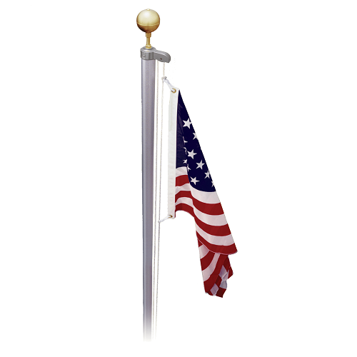 EZ Pole Sectional Flagpole - Made in USA - 5 Year Warranty - Tampa Home & Garden Store