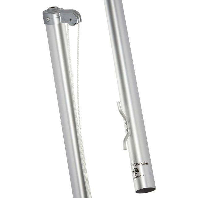 EZ Pole Sectional Flagpole - Made in USA - 5 Year Warranty - Tampa Home & Garden Store