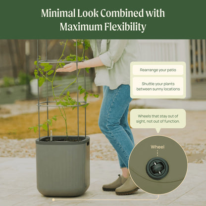 EZ Self-Watering Tomato Planter with Trellis - Tampa Home & Garden Store