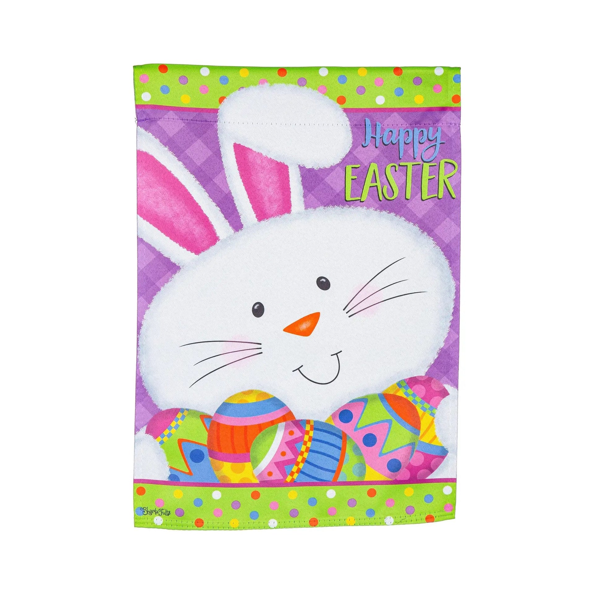 Easter Bunny Suede House Flag - Tampa Home & Garden Store
