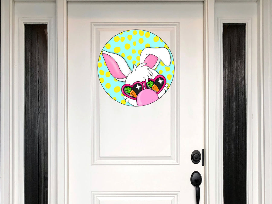 Easter Sign, Bunny Sign, wood sign, CR-W-114-DH, 18" Door Hanger - Tampa Home & Garden Store