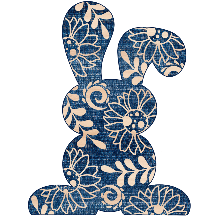 Easter Sign, Easter Bunny Sign, wood sign, CR-W-125-DH, 22" Door Hanger - Tampa Home & Garden Store