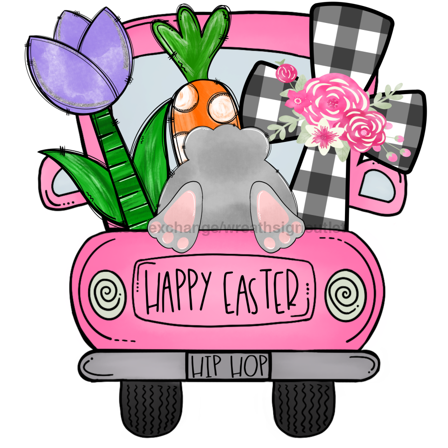 Easter Sign, wood sign, Door Hanger, DECOE-W-475, 22" Door Hanger - Tampa Home & Garden Store