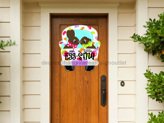 Easter Truck Sign, Easter Sign, wood sign, CR-W-124-DH, 22" Door Hanger - Tampa Home & Garden Store