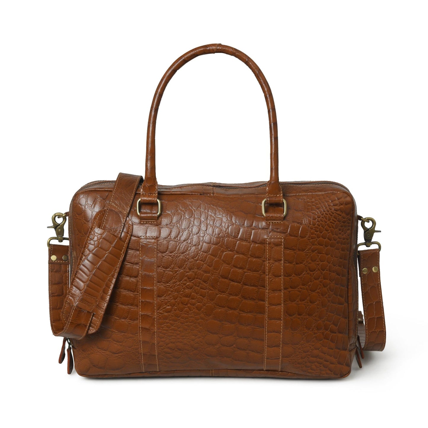 Easton Premium Buffalo Leather Laptop Office Briefcase - Tampa Home & Garden Store