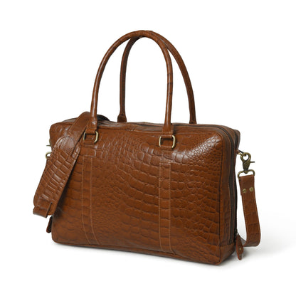 Easton Premium Buffalo Leather Laptop Office Briefcase - Tampa Home & Garden Store