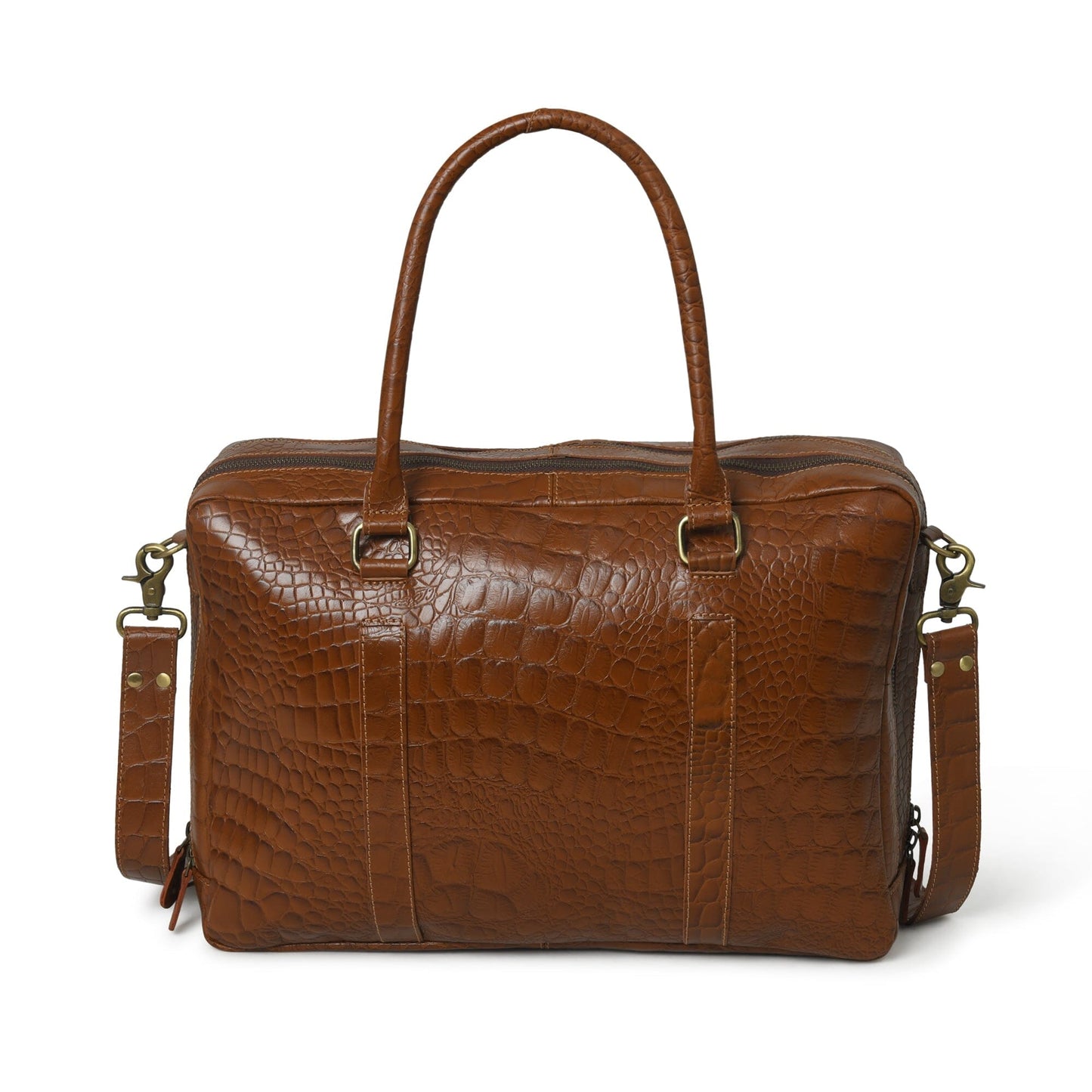Easton Premium Buffalo Leather Laptop Office Briefcase - Tampa Home & Garden Store