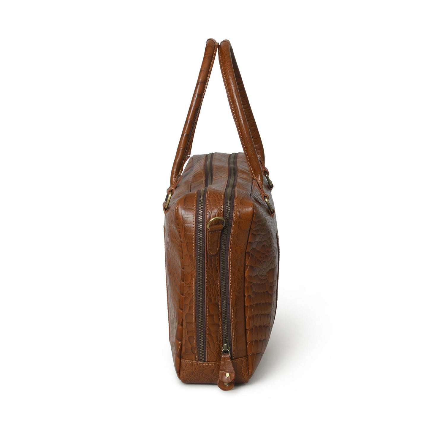 Easton Premium Buffalo Leather Laptop Office Briefcase - Tampa Home & Garden Store