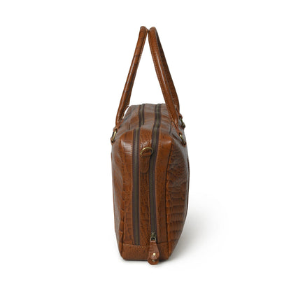 Easton Premium Buffalo Leather Laptop Office Briefcase - Tampa Home & Garden Store