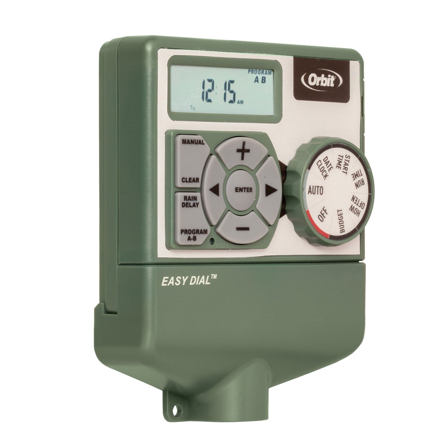 6-Station Indoor Easy Dial Controller Orbit Irrigation green sprinkler control with dial on Tampa Home & Garden Store
