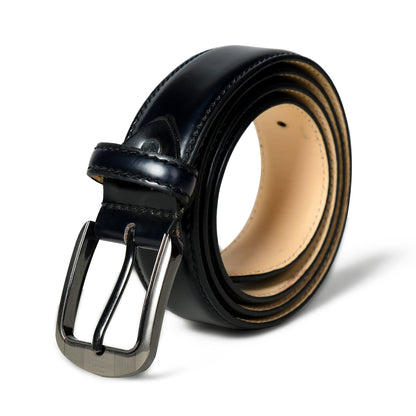 Eclipse Black Leather Belt - Tampa Home & Garden Store