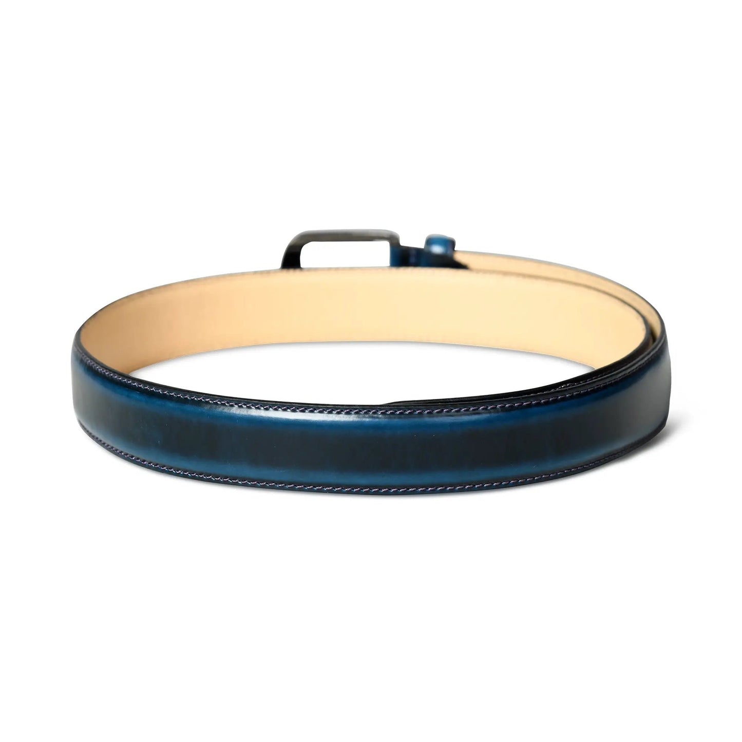 Eclipse Blue Leather Belt - Tampa Home & Garden Store