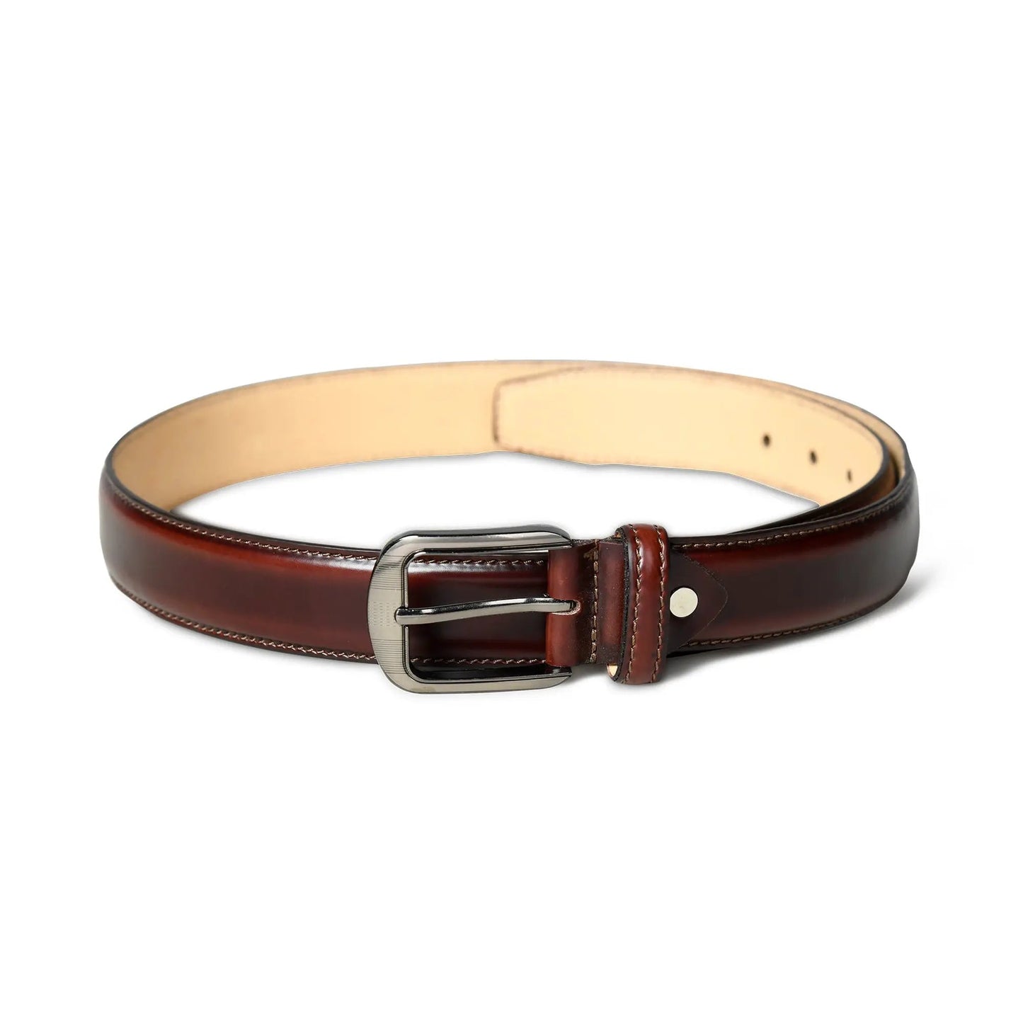 Eclipse Brown Leather Belt - Tampa Home & Garden Store