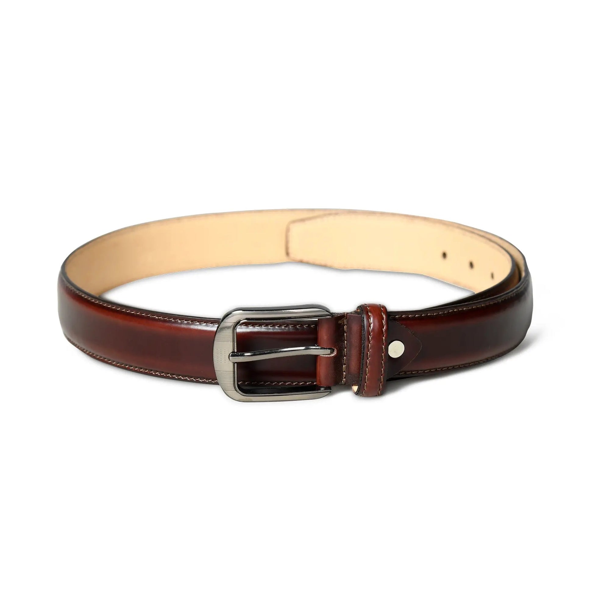 Eclipse Brown Leather Belt - Tampa Home & Garden Store