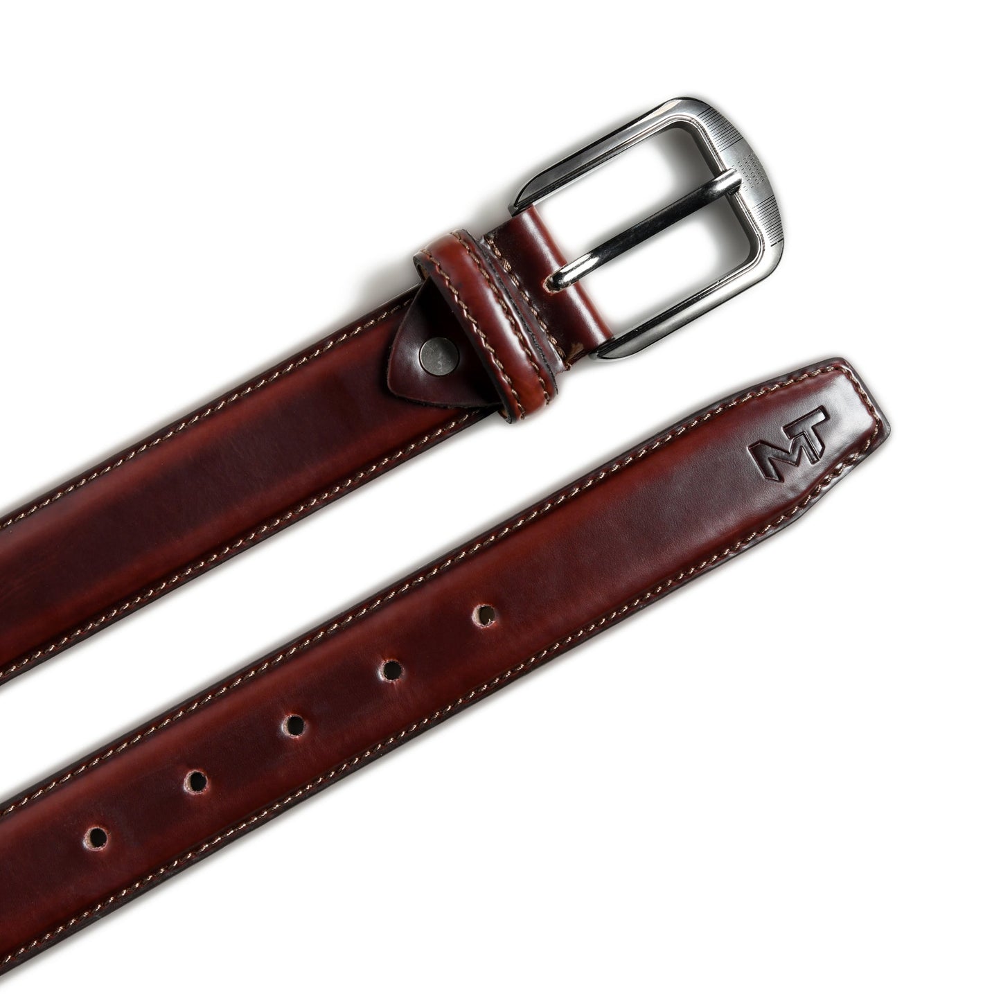 Eclipse Brown Leather Belt - Tampa Home & Garden Store
