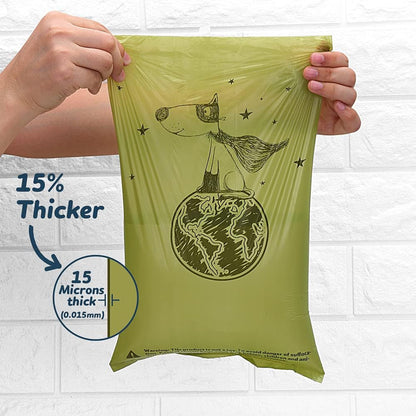 Eco-Friendly Biodegradable Dog Poop Bags – Extra Thick, Leak-Proof & Scented or Unscented Options - Tampa Home & Garden Store