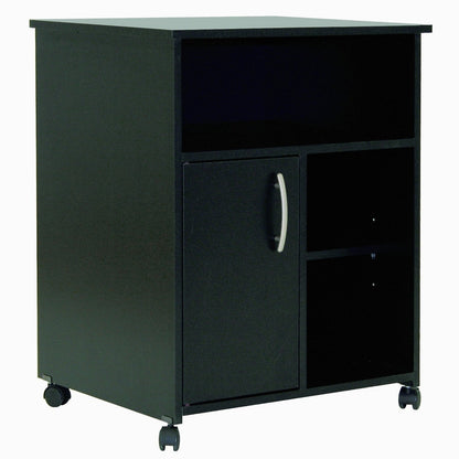 Eco-Friendly Black Printer Stand Cart - Tampa Home & Garden Store