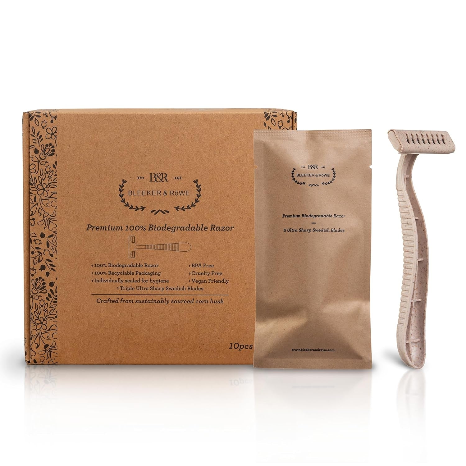 Eco-Friendly Disposable Razor – Sustainable Shaving Made Simple - Tampa Home & Garden Store