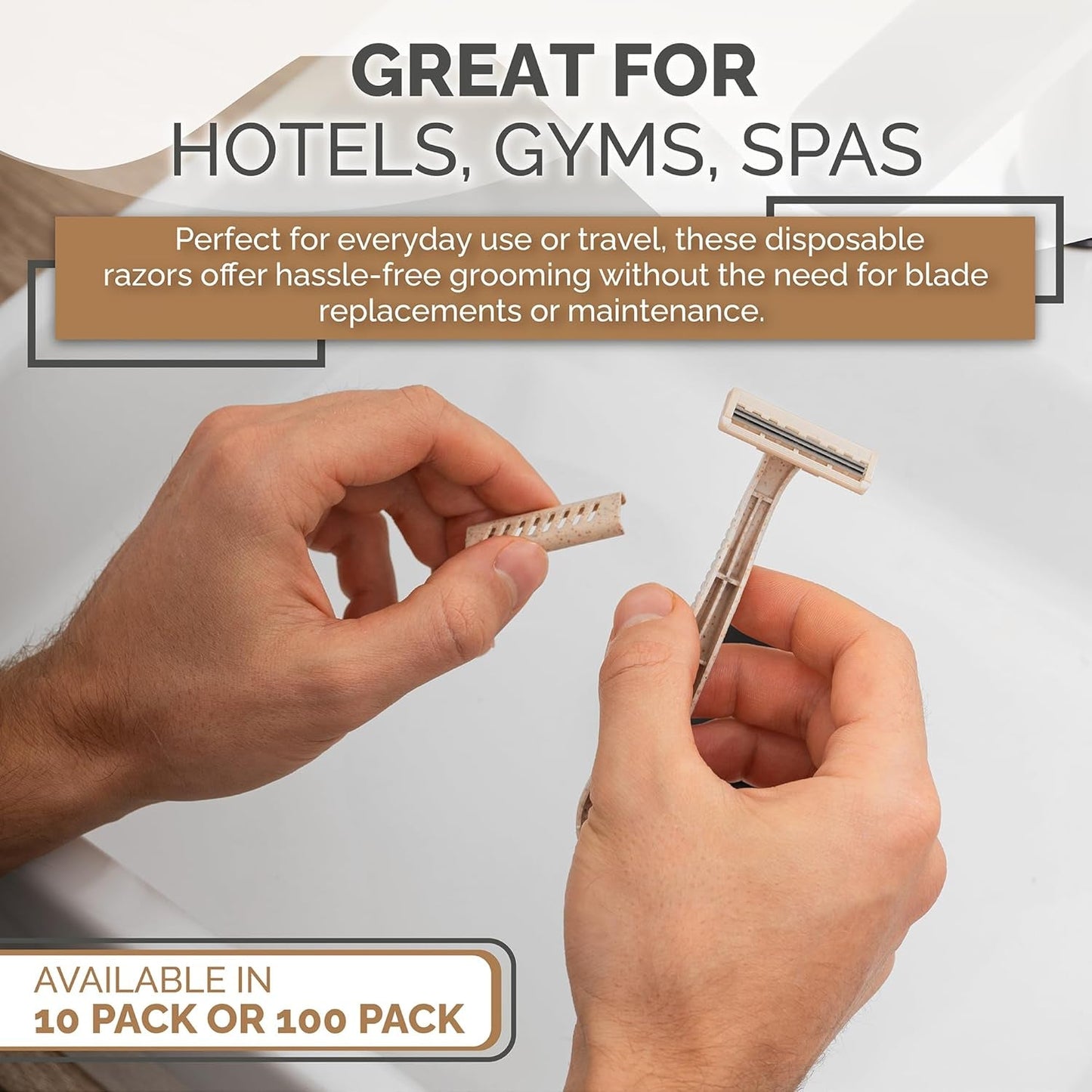 Eco-Friendly Disposable Razor – Sustainable Shaving Made Simple - Tampa Home & Garden Store