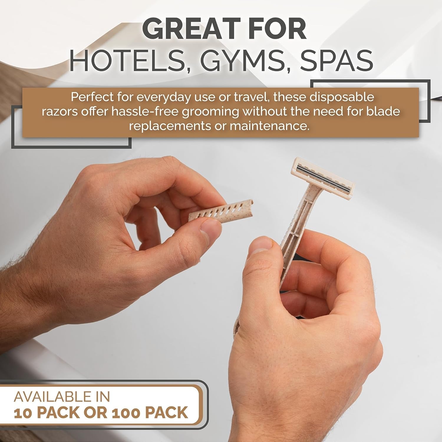 Eco-Friendly Disposable Razor – Sustainable Shaving Made Simple - Tampa Home & Garden Store