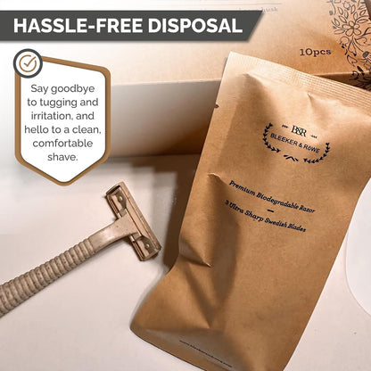 Eco-Friendly Disposable Razor – Sustainable Shaving Made Simple - Tampa Home & Garden Store