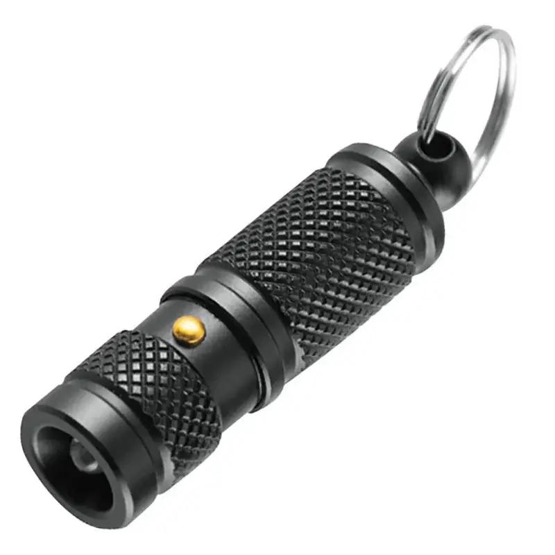 🔦 Eco-Friendly Mini LED Flashlight – Aluminum Alloy Pocket Torch | Waterproof, Lightweight, Durable | Everyday Carry Keychain Light (Black or White) - Tampa Home & Garden Store