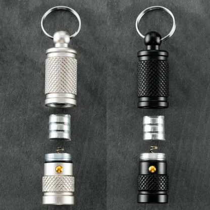 🔦 Eco-Friendly Mini LED Flashlight – Aluminum Alloy Pocket Torch | Waterproof, Lightweight, Durable | Everyday Carry Keychain Light (Black or White) - Tampa Home & Garden Store