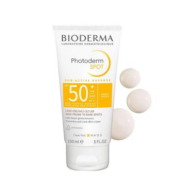 Bioderma Photoderm Spot Sunscreen SPF 50+ white tube with orange SPF label on Tampa Home & Garden Store