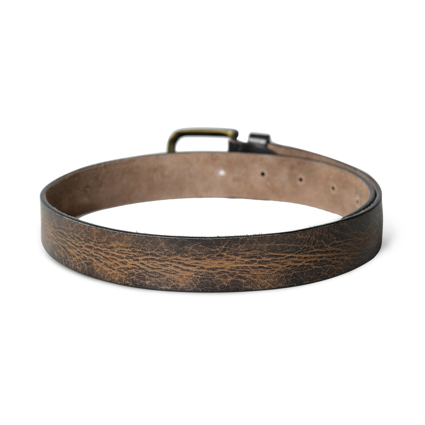 Eden Dark Brown Men's Leather Belt - Tampa Home & Garden Store