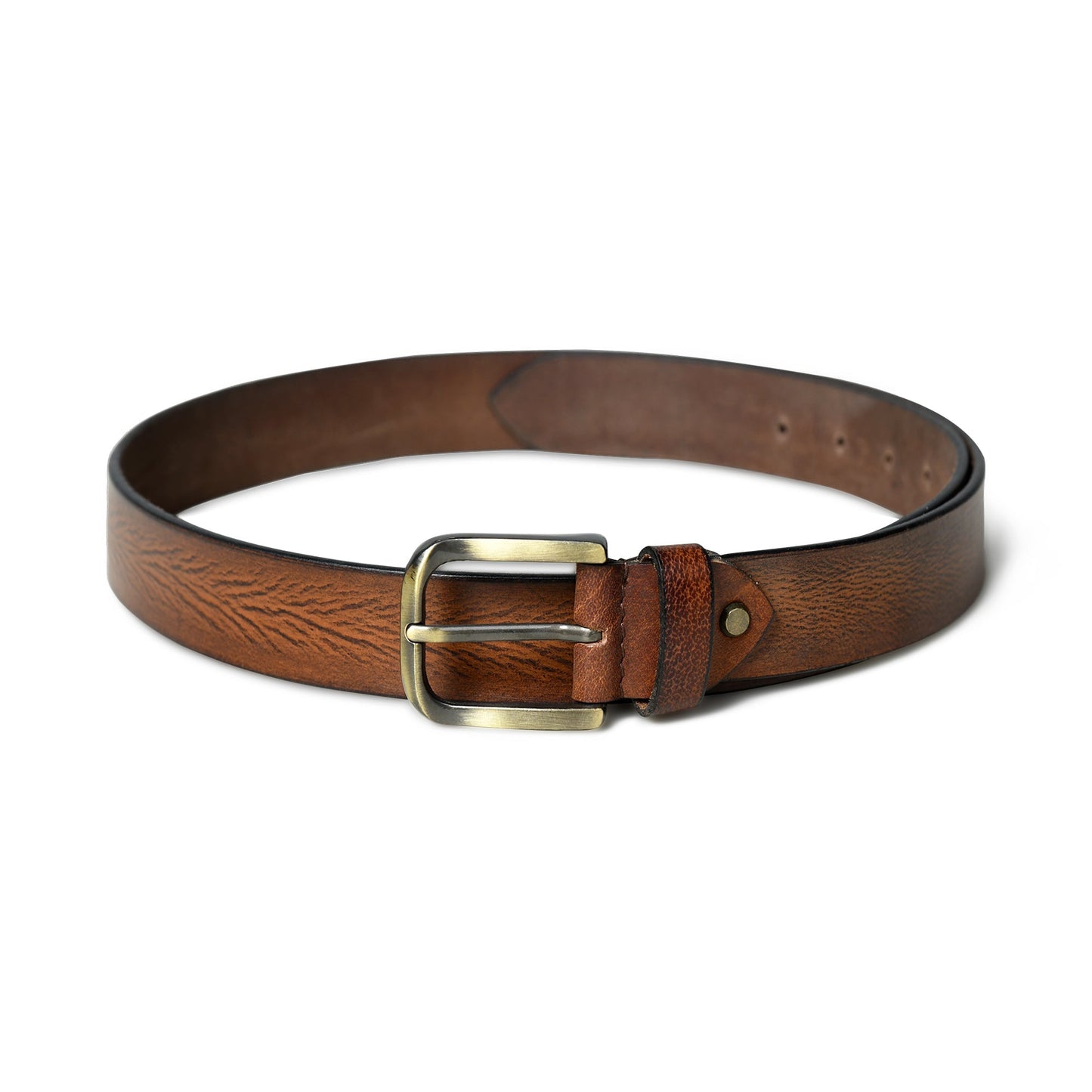 Eden Tan Men's Leather Belt - Tampa Home & Garden Store