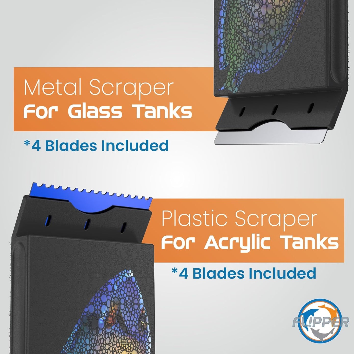 Flipper Edge 2-in-1 Magnetic Aquarium Cleaner
