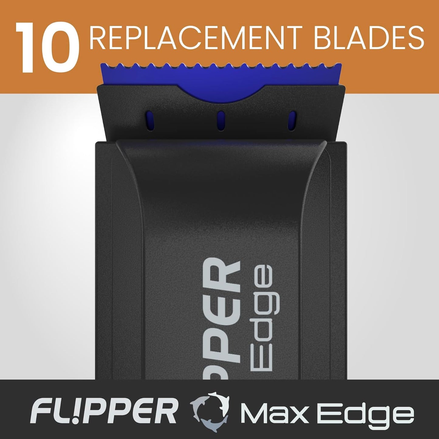 Flipper Edge Acrylic Safe Plastic Blades 10 Pack