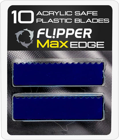 Flipper Edge Acrylic Safe Plastic Blades 10 Pack