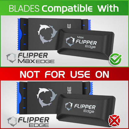 Flipper Edge Acrylic Safe Plastic Blades 10 Pack