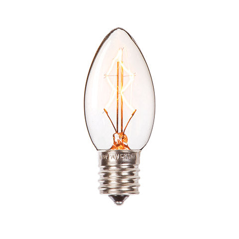 Edison Candlestick Bulbs - E17 - 2 pieces - Tampa Home & Garden Store