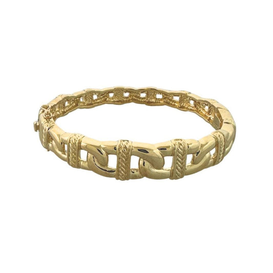 Chain link gold bangle by Lauren G Adams on Tampa Home & Garden Store