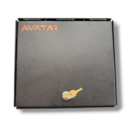 Avatar Ekko Under Bed Locking Door storage box, vehicle organizer; black lid with AVATAR logo on Tampa Home & Garden Store