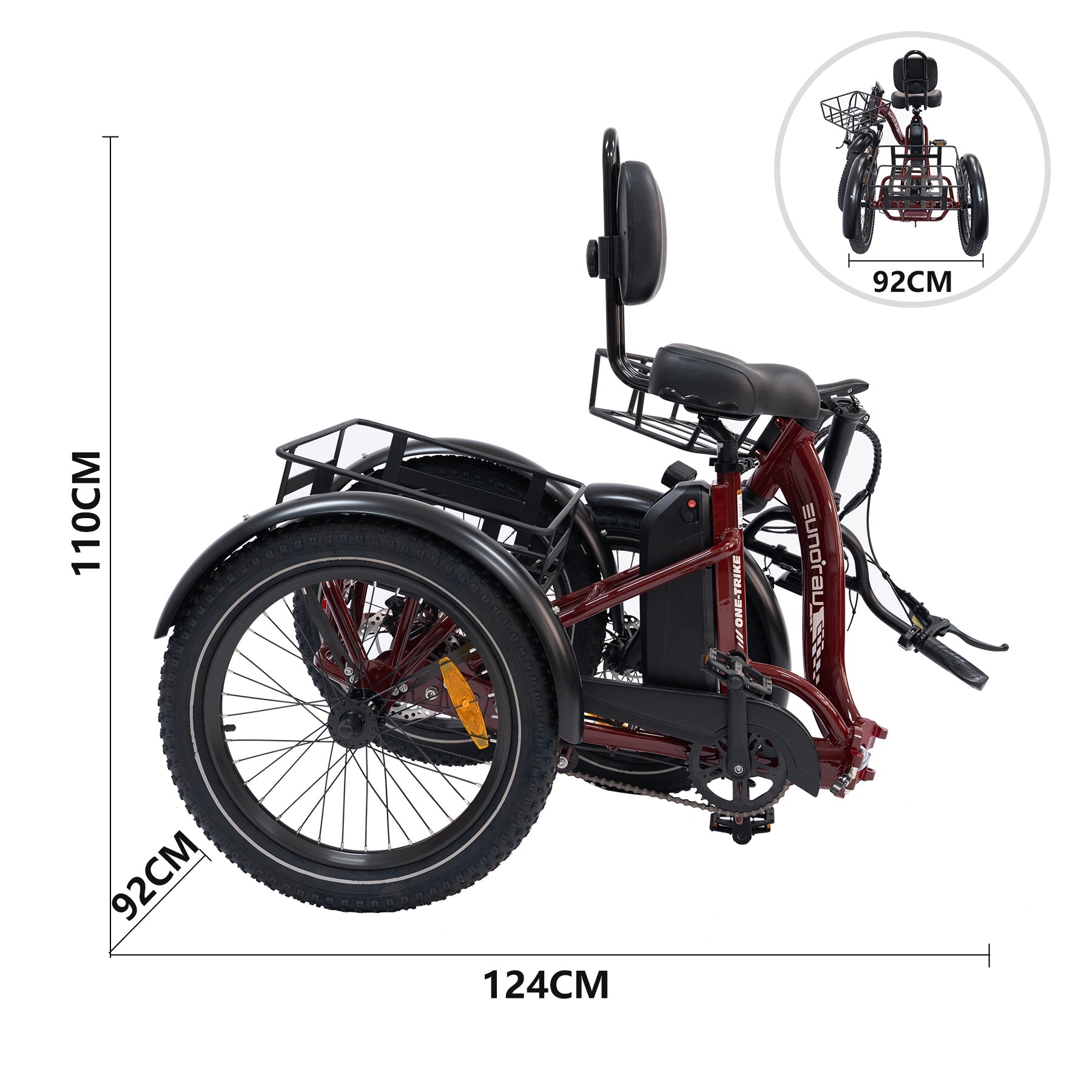 Electric ONE-TRIKE 2.0 - Tampa Home & Garden Store