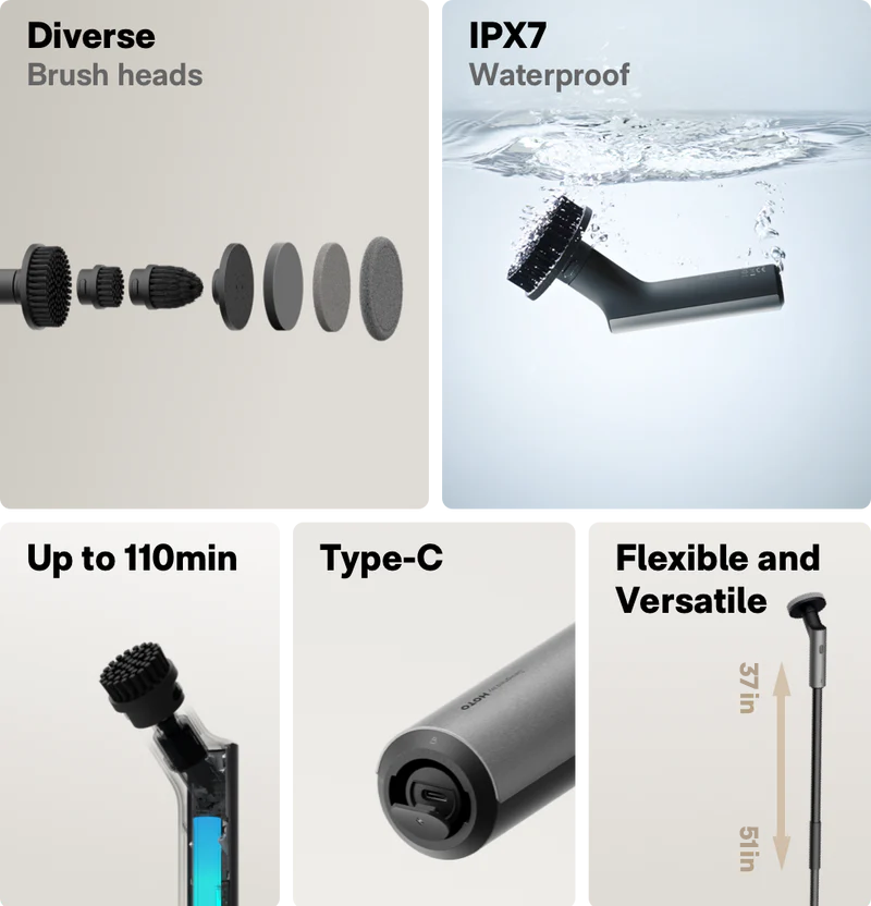 Electric Spin Scrubber - Tampa Home & Garden Store