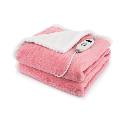 Manta Eléctrica Térmica con 10 Niveles de Calefacción-Rosa