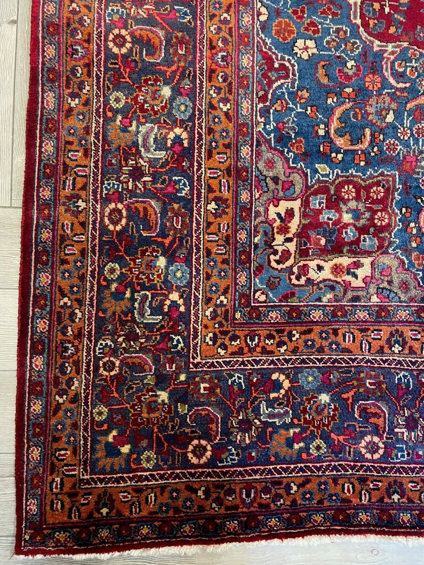 Elegant Hand Knotted Khorasan Area Rug 9’8” x 12’10” - Tampa Home & Garden Store