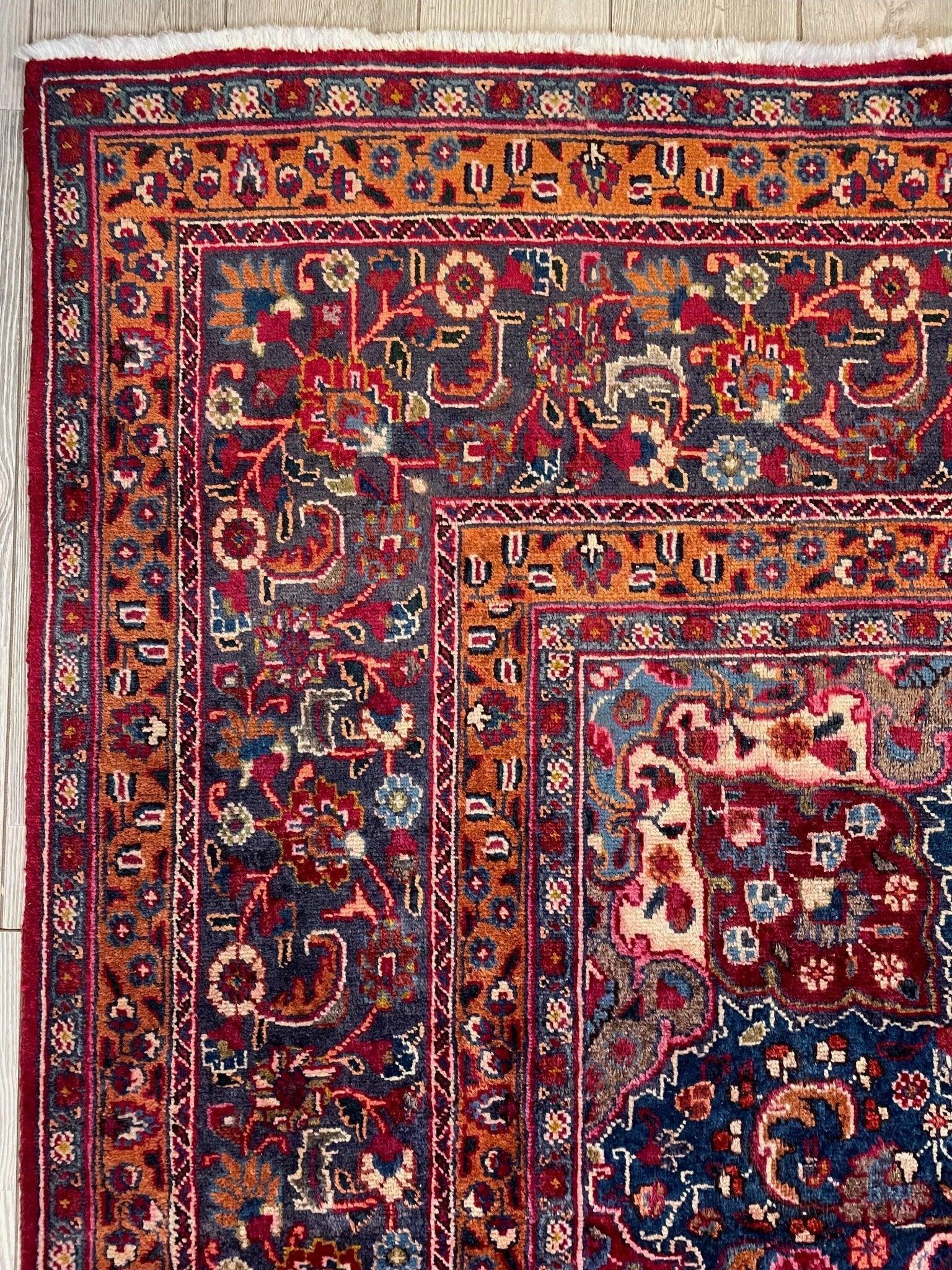 Elegant Hand Knotted Khorasan Area Rug 9’8” x 12’10” - Tampa Home & Garden Store